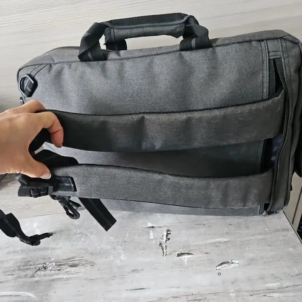Solo New York Duane Urban Convertible Carrying Briefcase Backpack - 15.6